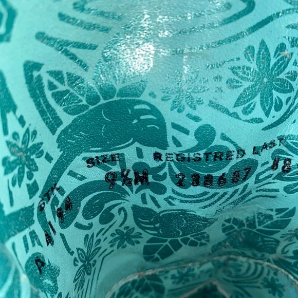 Corral Red Python Tall Top Full Exotic A4194 - Picture 10 of 13